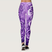 Verdraaide wijnstokken leggings (Achterkant)