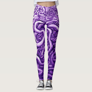 Verdraaide wijnstokken leggings