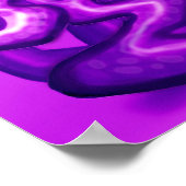 Verdraaide wijnstokken poster (Hoek)