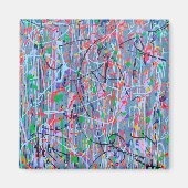 Verdraaide zustermagneet magneet (Voorkant)