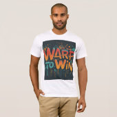 Verdraaien om te winnen t-shirt (Voorkant volledig)