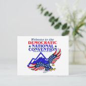 Verdrag DNC Obama Briefkaart (Staand voorkant)