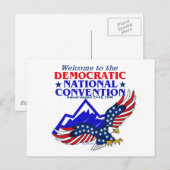 Verdrag DNC Obama Briefkaart (Voorkant / Achterkant)