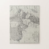 Verdrag Kaart van Afrika Legpuzzel (Verticaal)