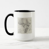Verdrag Kaart van Afrika Mok (Links)
