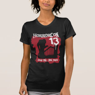Verdrag T tegen vrouwen met vernietigde horrorCon T-shirt