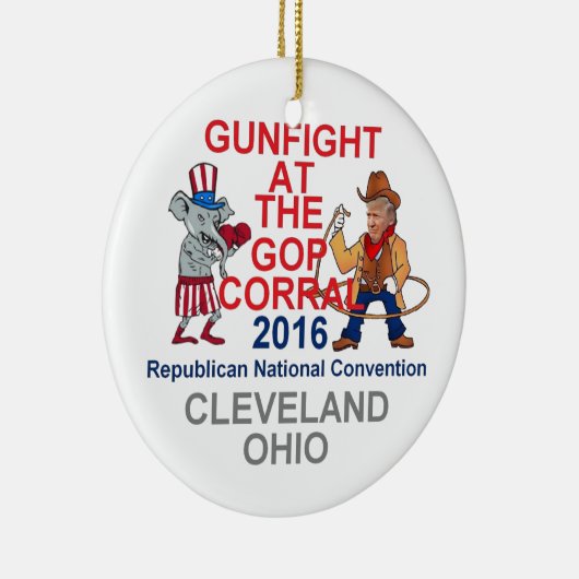 Verdrag van de Republiek 2016 Keramisch Ornament (Rechts)