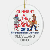 Verdrag van de Republiek 2016 Keramisch Ornament (Links)