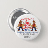 Verdrag van de Republiek 2016 Ronde Button 5,7 Cm (Voorkant /achterkant)