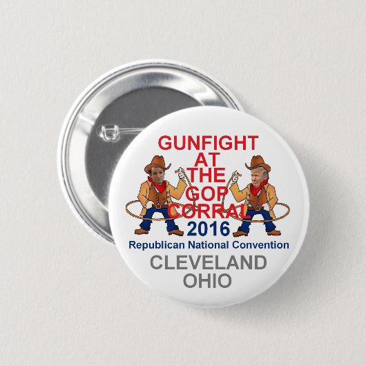 Verdrag van de Republiek 2016 Ronde Button 5,7 Cm (Voorkant /achterkant)