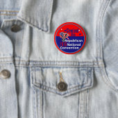 Verdrag van de Republiek 2016 Ronde Button 5,7 Cm (In situ)