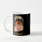 verdrag van eikenhout koffiemok (Links)