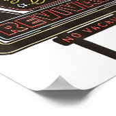 verdrag van eikenhout poster (Hoek)