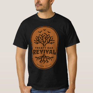 verdrag van eikenhout t-shirt