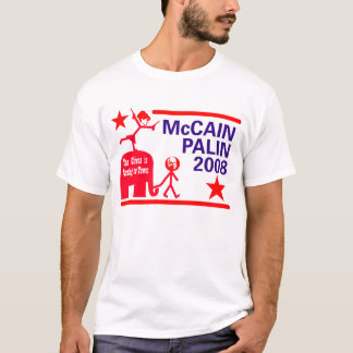 Verdrag van McCain Palin van 2008 T-shirt