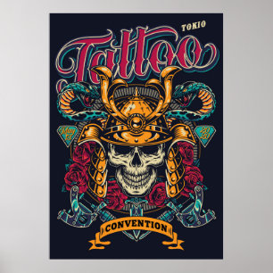 Verdrag van Tokio Tattoo Poster