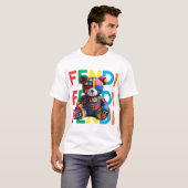 verdragen t-shirt (Voorkant volledig)