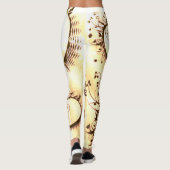 Verdredi Swirls Fancy Comfy Yoga Pants Leggings (Achterkant)