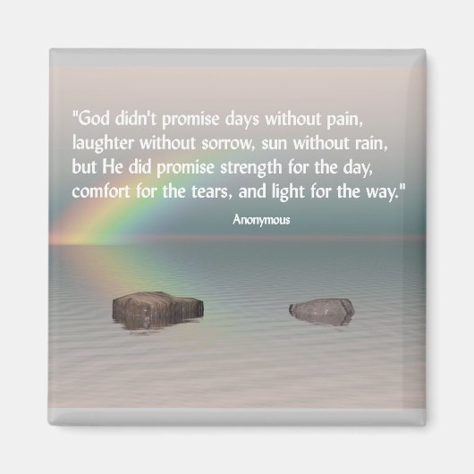 Verdriet en comfort magneet (Voorkant)