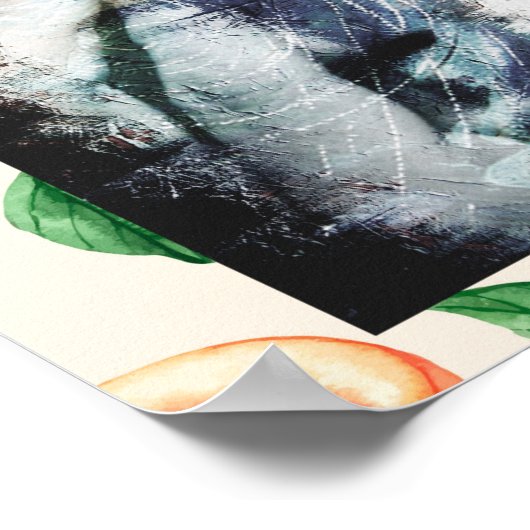 Verdriet en terug naar de routine poster (Hoek)