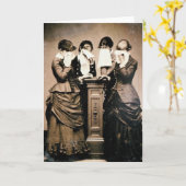 Verdriet om Victorianen Kaart (Gele Bloem)