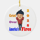 Verdriet over het Ornament van de Amerikaanse bosb (Achterkant)