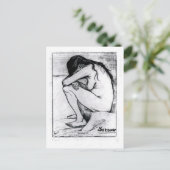 Verdriet Van Gogh Schone Kunst Briefkaart (Staand voorkant)