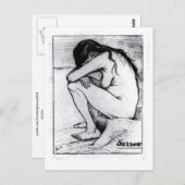 Verdriet Van Gogh Schone Kunst Briefkaart (Voorkant / Achterkant)