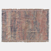  Verdrietig Abstract Antiek Bruin Deken (Voorkant)