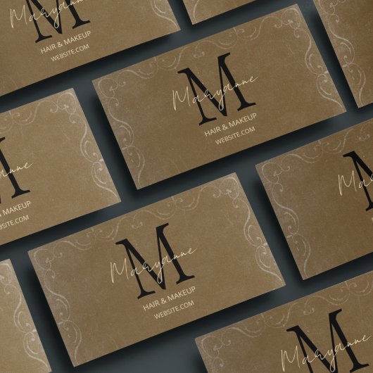  verdrietig bruin visitekaartje