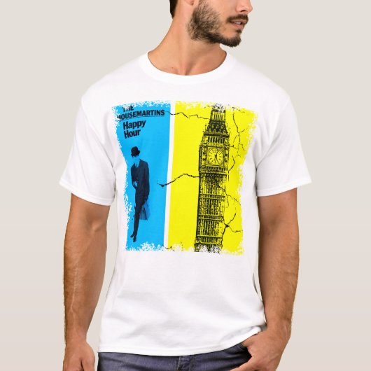 verdrietig happy hour t-shirt (Voorkant)