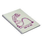 Verdrietig verkeerslicht notitieboek (Rechterzijde)