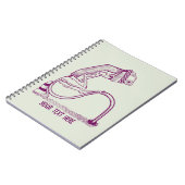 Verdrietig verkeerslicht notitieboek (Linkerzijde)