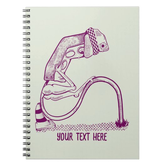 Verdrietig verkeerslicht notitieboek (Voorkant)