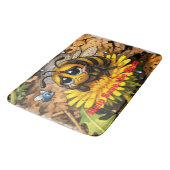 Verdrietige Bij Badmat (Gekanteld)