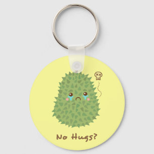 Verdrietige Durian die geen knuffels krijgt Sleutelhanger