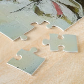 Verdrietige Jezus in de kroon Legpuzzel (Zijkant)