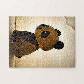 Verdrietige Panda Legpuzzel (Horizontaal)