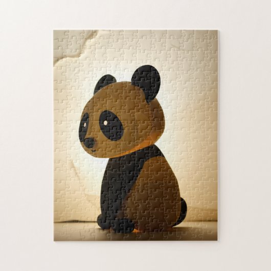 Verdrietige Panda Legpuzzel (Verticaal)
