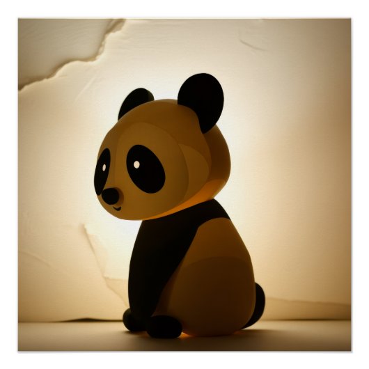 Verdrietige Panda Perfect Poster (Voorkant)