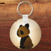 Verdrietige Panda Sleutelhanger (Voorkant)