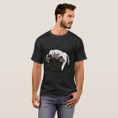 Verdrietige Pug is Verdrietig T-shirt (Voorkant volledig)