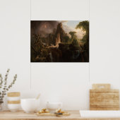 Verdrijving uit Eden (1828) - Thomas Cole Poster (Keuken)