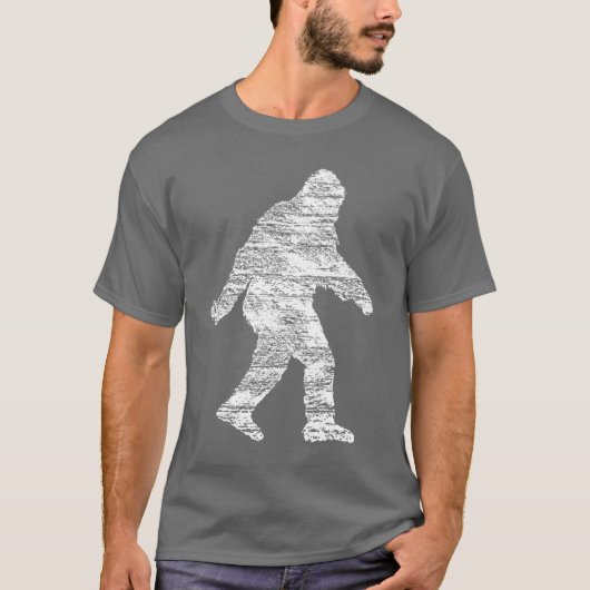 verdringerige sasquatch/Bigfoot T-shirt (Voorkant)