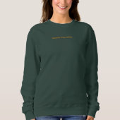 Verdrink het ruis sweatshirt (Voorkant)