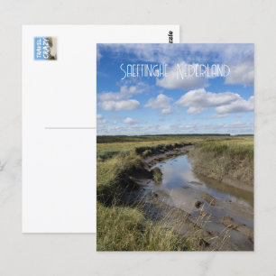 Verdronken Land van Saeftinghe, Nederland Briefkaart
