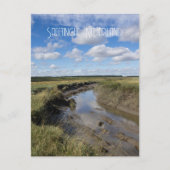 Verdronken Land van Saeftinghe, Nederland Briefkaart (Voorkant)