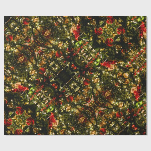 Verdroogde boom cadeaupapier (Vlak)