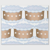 Verdroogde Cake Cadeaupapier (Vlak)