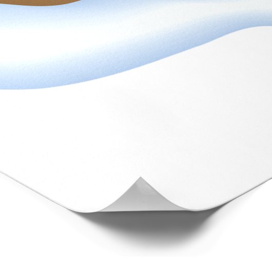 Verdroogde Cake Poster (Hoek)